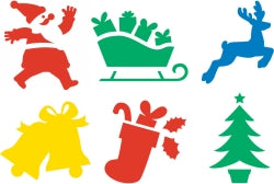 Stencil Christmas 200x200M Set of 6 (Each)