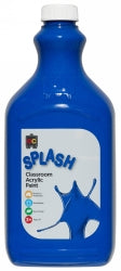 Splash Paint 2L Classroom Acrylic Jelly Belly (Blue) (Each)
