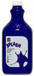 Splash Paint 2L Classroom Acrylic Purple Blast (Purple) (Each)