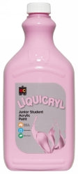 Paint 2L Liquicryl Junior Student Acrylic Pink (Each)
