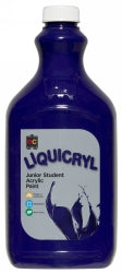 Paint 2L Liquicryl Junior Student Acrylic Purple (Each)