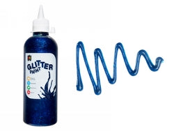 Glitter Paint 500ML Blue (Each)