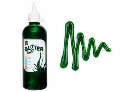 Glitter Paint 500ML Green (Each)