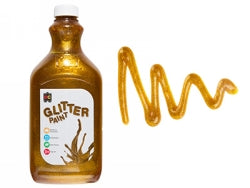 Glitter Paint 2L Gold (Each)