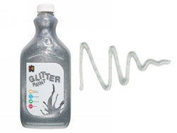 Glitter Paint 2L Silver (Each)