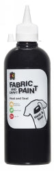 Fabric And Craft Paint 500ML Fabric And Craft Black (Each)