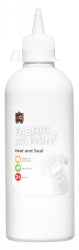 Fabric And Craft Paint 500ML Fabric And Craft White (Each)