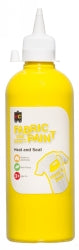 Fabric And Craft Paint 500ML Fabric And Craft Yellow (Each)