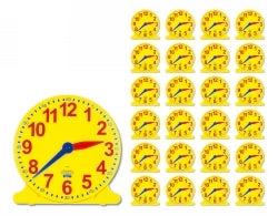 Learning Can Be Fun Clock 24 Students And 1 Teacher (Each)