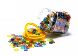 Counters Learning Can Be Fun Counters Transparent Jar 1000 (Each)