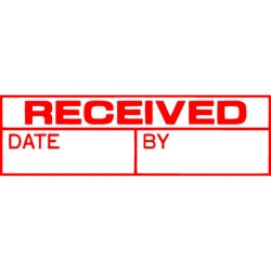 X-Stamper 1680 RECEIVED/DATE/BY (Each)