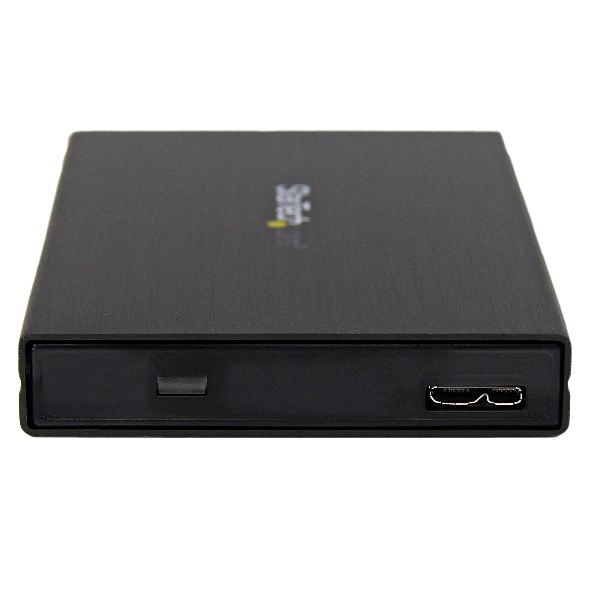 StarTech.com 2.5in Aluminum USB 3.0 External SATA III SSD Hard Drive Enclosure with UASP for SATA 6 Gbps Ã¢â‚¬â€œ Portable External HDD