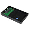 StarTech.com 2.5in Aluminum USB 3.0 External SATA III SSD Hard Drive Enclosure with UASP for SATA 6 Gbps Ã¢â‚¬â€œ Portable External HDD