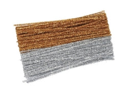 Pipe Cleaners 300mm Silver PK100 (Each)