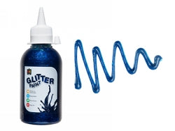 Glitter Paint 250ML Blue (Each)