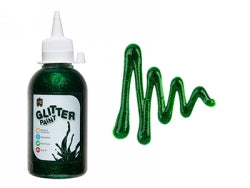 Glitter Paint 250ML Green (Each)