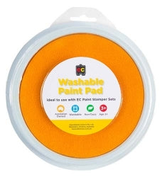 Paint Stamper Pad 15CM Diameter Yellow (Each)