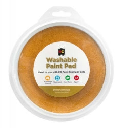Paint Stamper Pad 15CM Diameter Gold (Each)