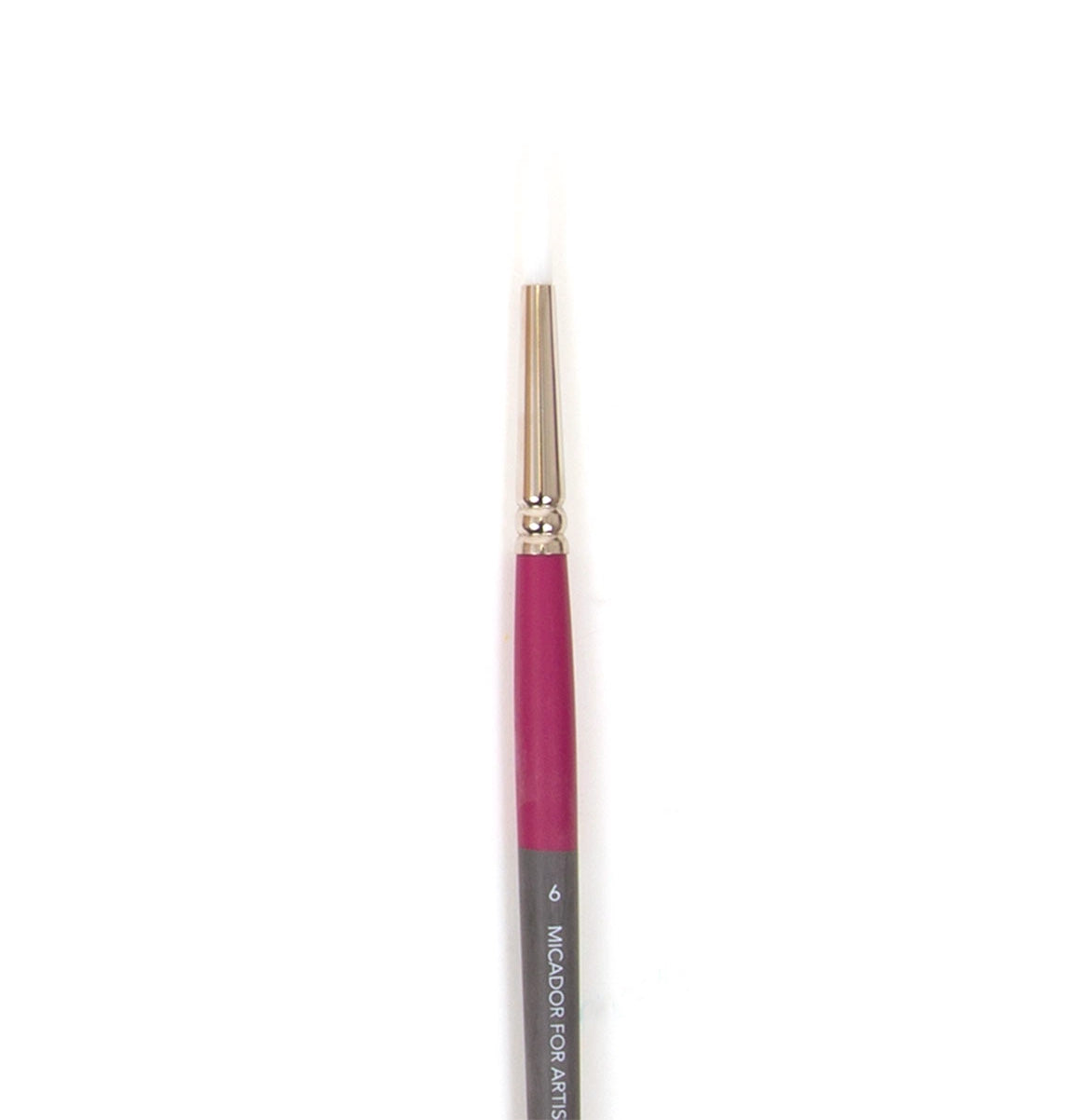 Micador Paint Brush For Artists Taklon 907 Round Brush Size 6 Fsc 100% (Pack 6)