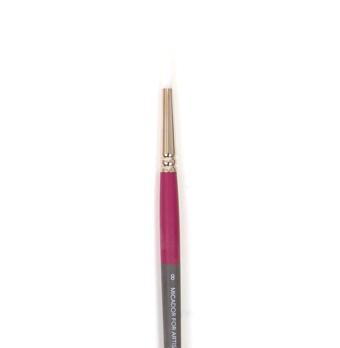 Micador Paint Brush For Artists Taklon 907 Round Brush Size 8 Fsc 100% (Pack 6)