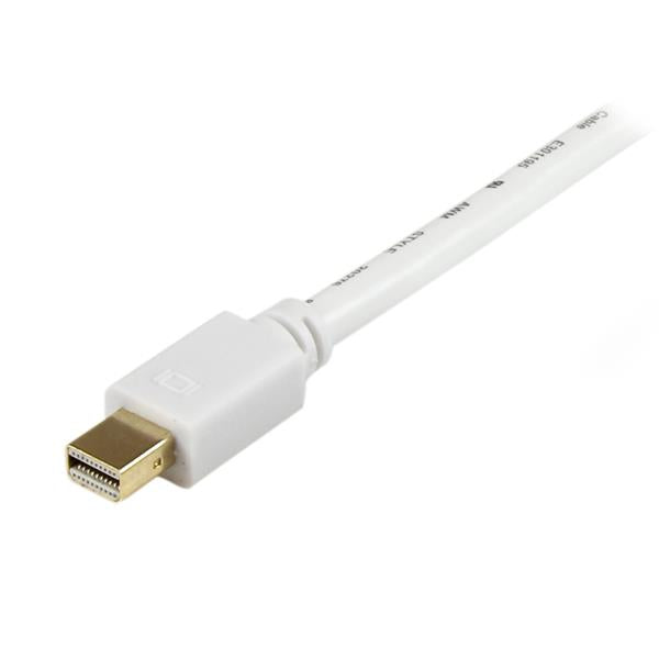StarTech.com 15 ft Mini DisplayPort to VGA Adapter Converter Cable Ã¢â‚¬â€œ mDP to VGA 1920x1200 - White