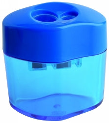 Faber-Castell Sharpener Plastic Double Junior Grip W/CANISTER (Box 24)