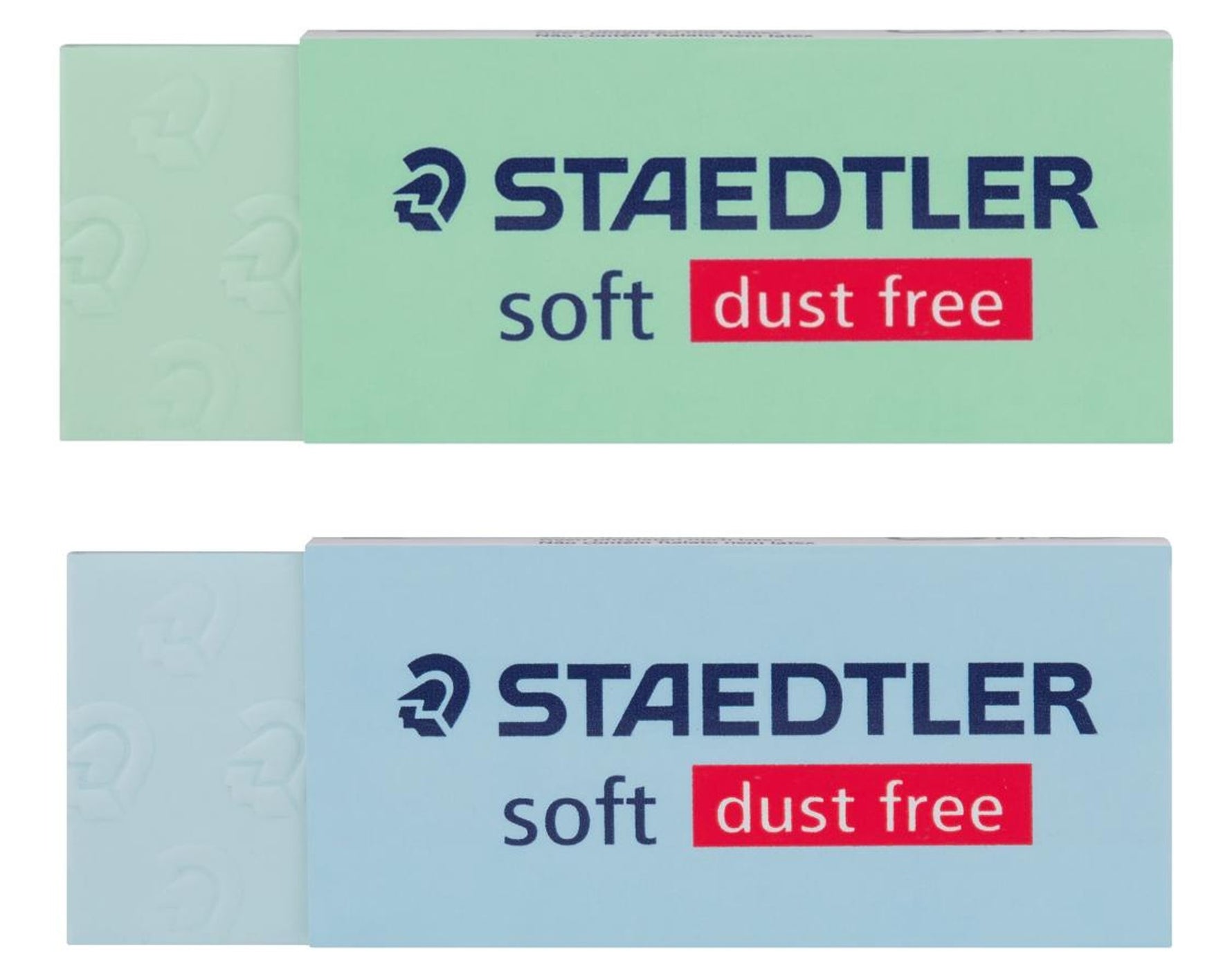 Staedtler Eraser Soft 526 Pastel Green/Blue Assorted Bx20 (Each)