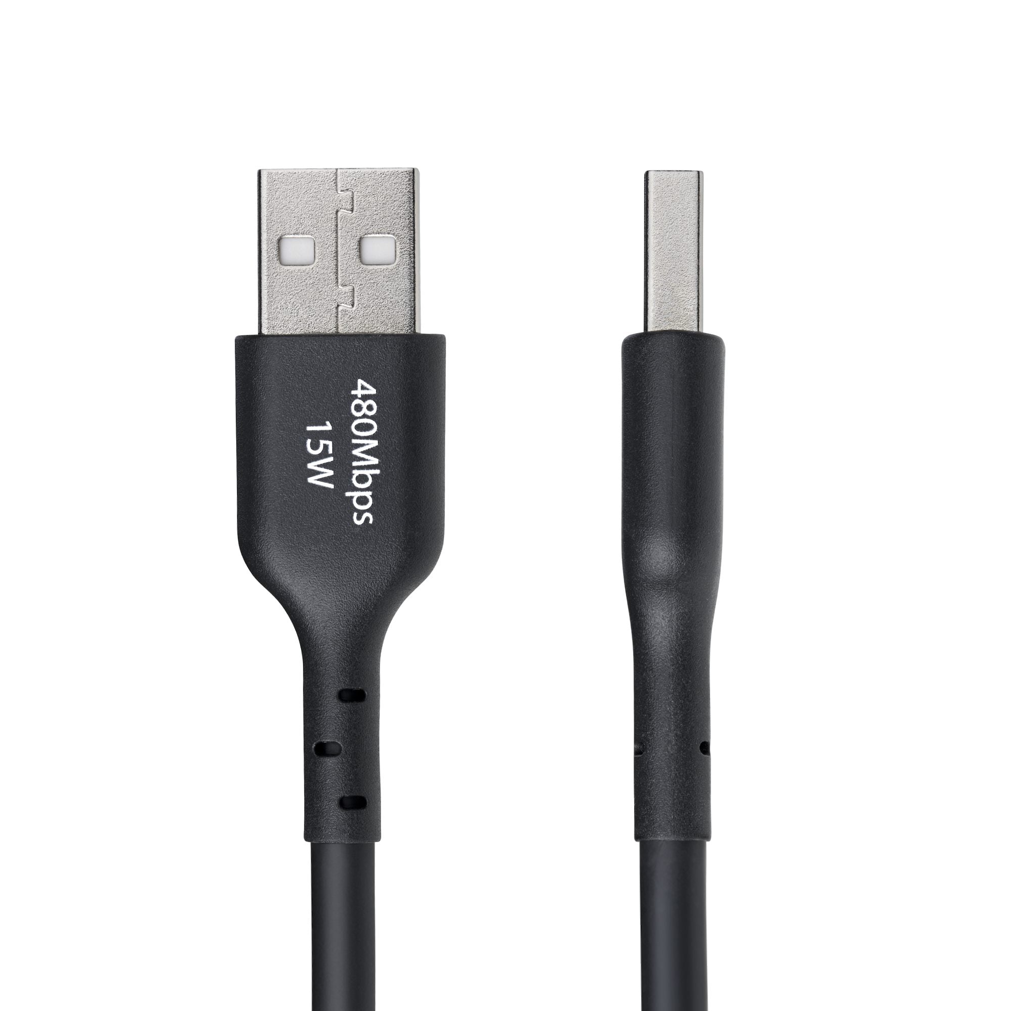 StarTech.com 4m (13ft) USB-A to USB-C Charging Cable, Charge & Sync, 3A, USB 2.0, TPE Jacket - Black USB Charging Cord