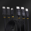 StarTech.com 6ft (1.8m) Dual-DisplayPort and USB 5Gbps KVM Cable, 4K 60Hz, Universally Compatible DP 1.2/USB 3.0 Combo Cable for Dual-Monitor KVM Switches