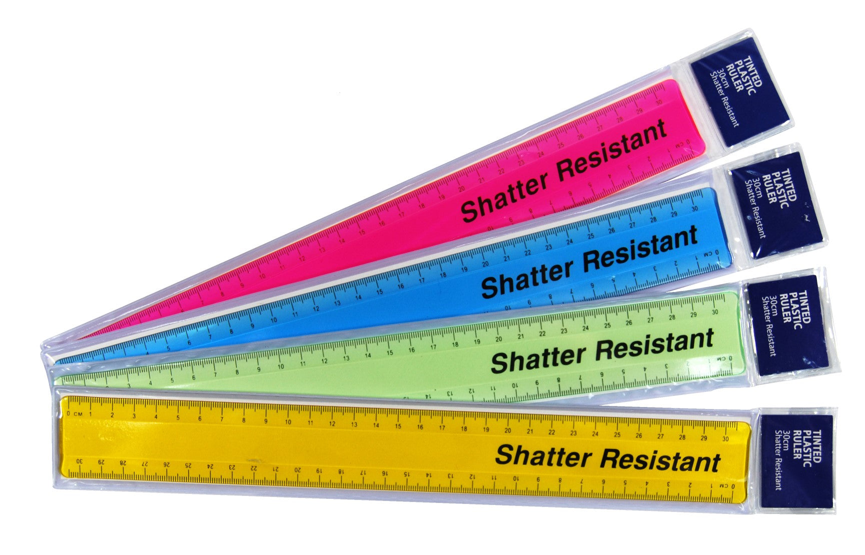 Ruler 30CM Shatterproof (Each)
