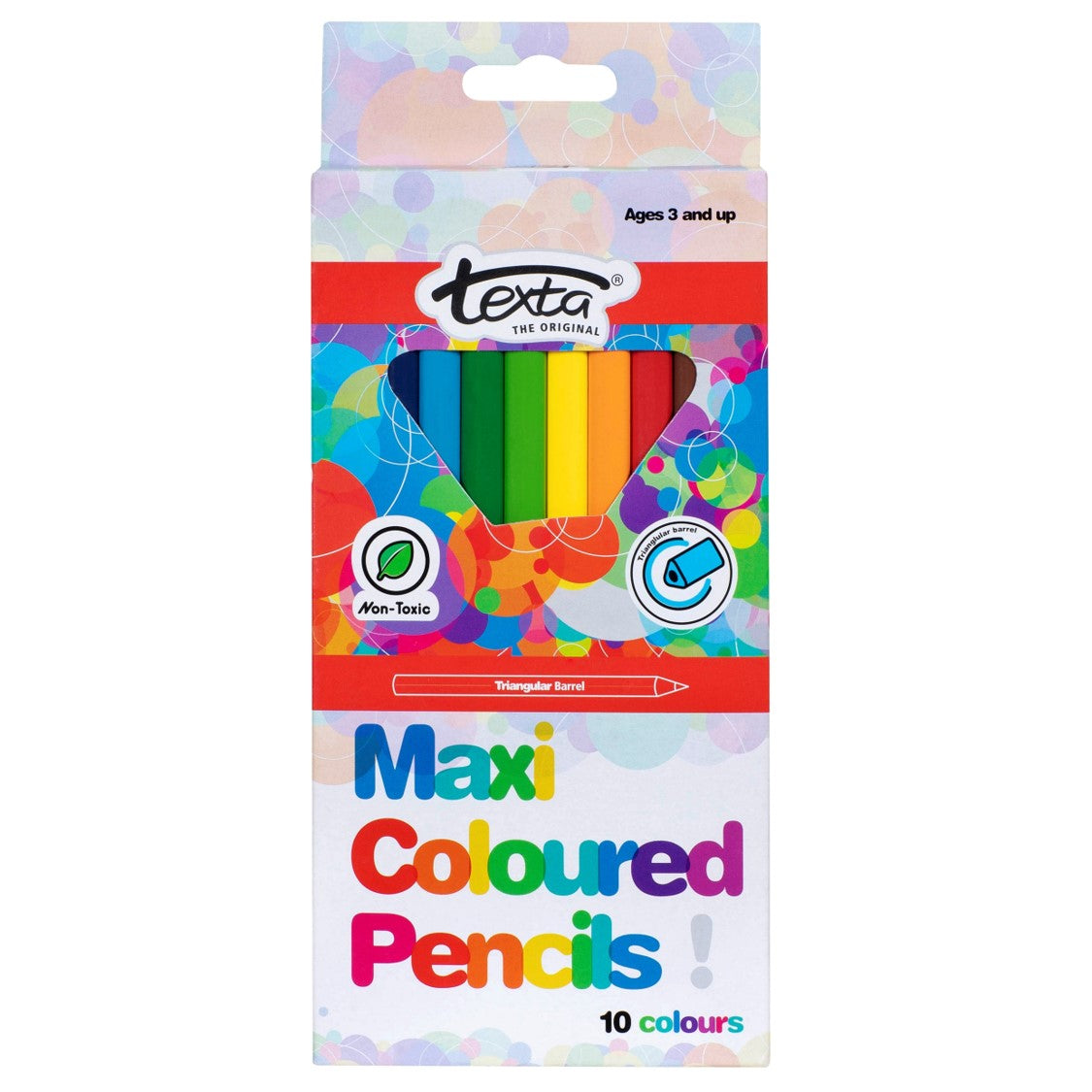 Texta Pencil Coloured Maxi PK10 (Each)