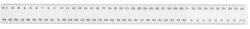 Marbig Ruler 40CM Clear Plastic (Each)