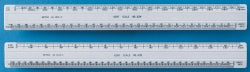 Kent Ruler Doublesided Handscale 63M (Each)