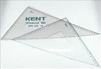 Kent Set Square No.12 Set 2 240mm/300mm (Each)