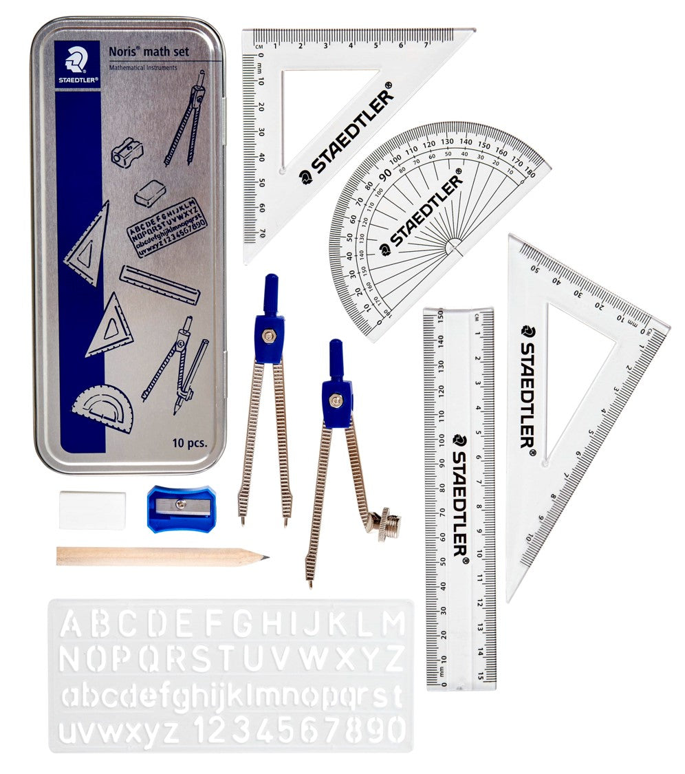 Staedtler Maths Set Club 10 Piece (Each)