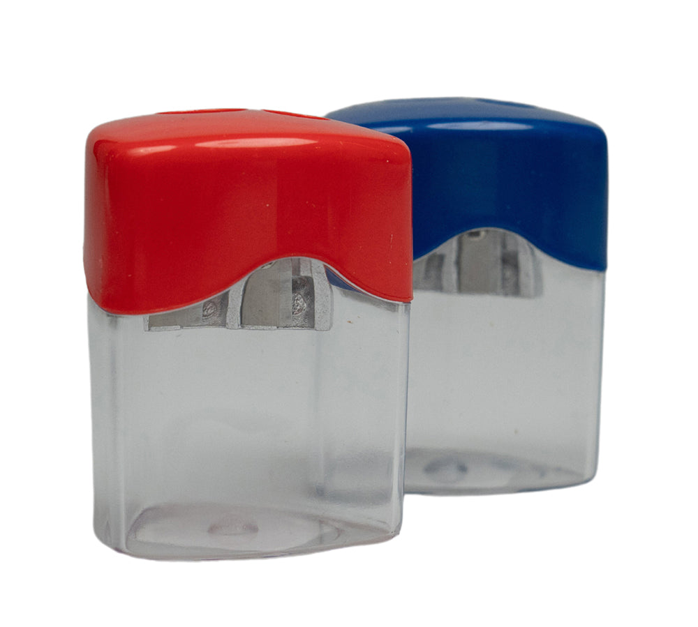 Staedtler Sharpener Metal Double W/CANISTER (Box 12)