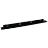 StarTech.com Cable Management Panel with Hook and Loop Strips for Server Racks - 1U