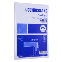 Envelope C5 229x162mm Pocket Strip Seal White PK25 (Each)