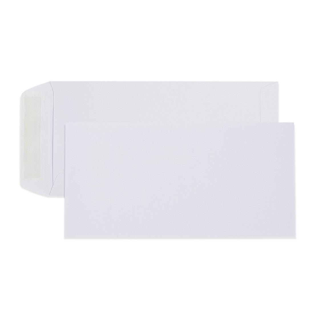 Envelope Dl Strip Seal White Pocket 220x110mm (Box 500)