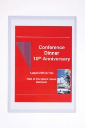Marbig Document Protector A4 PVC Wall Mountable (Each)