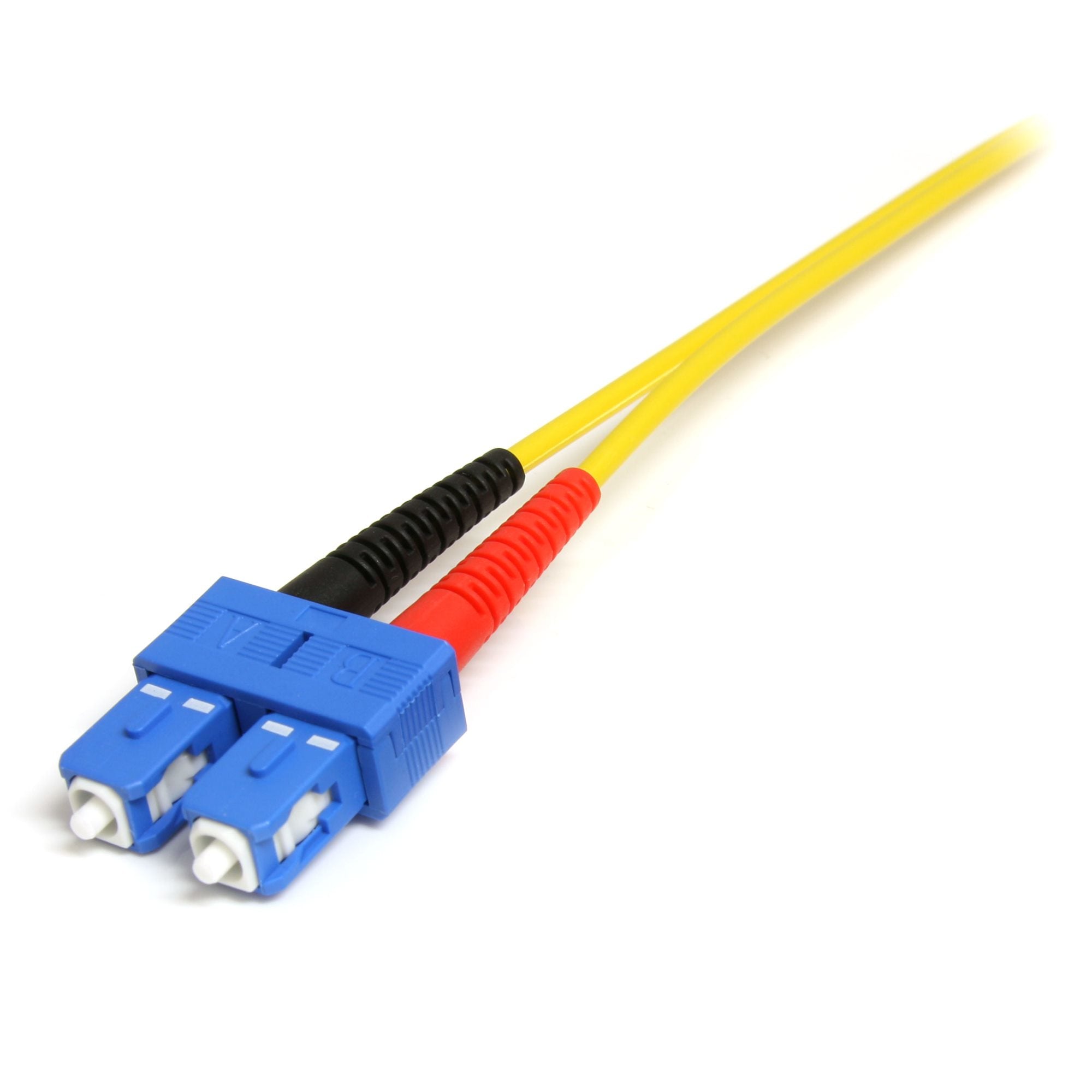 StarTech.com 4m Fiber Optic Cable - Single-Mode Duplex 9/125 LSZH Fiber Jumper Cord - LC/SC