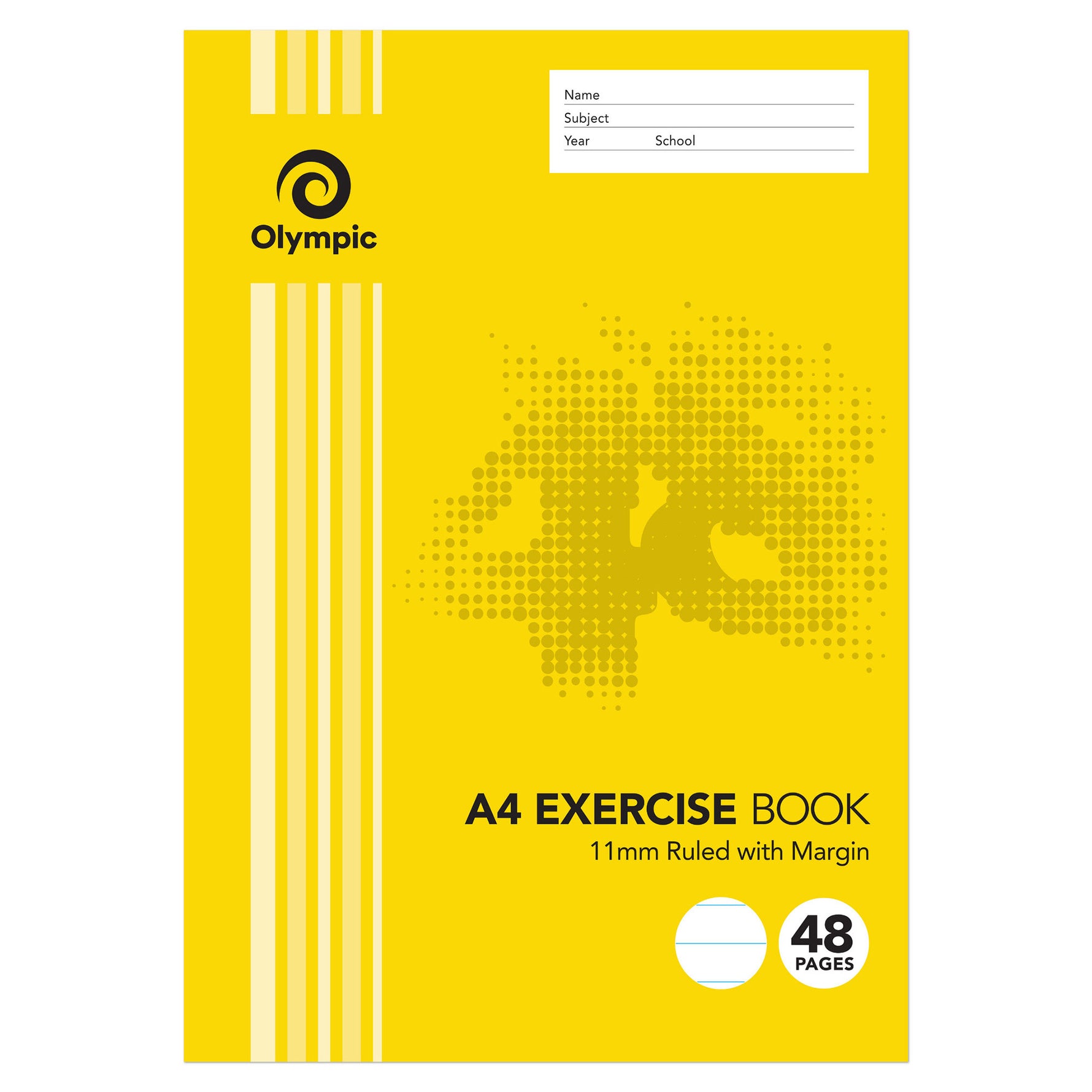 Olympic Exercise Book 48pg A4 11mm (Each)