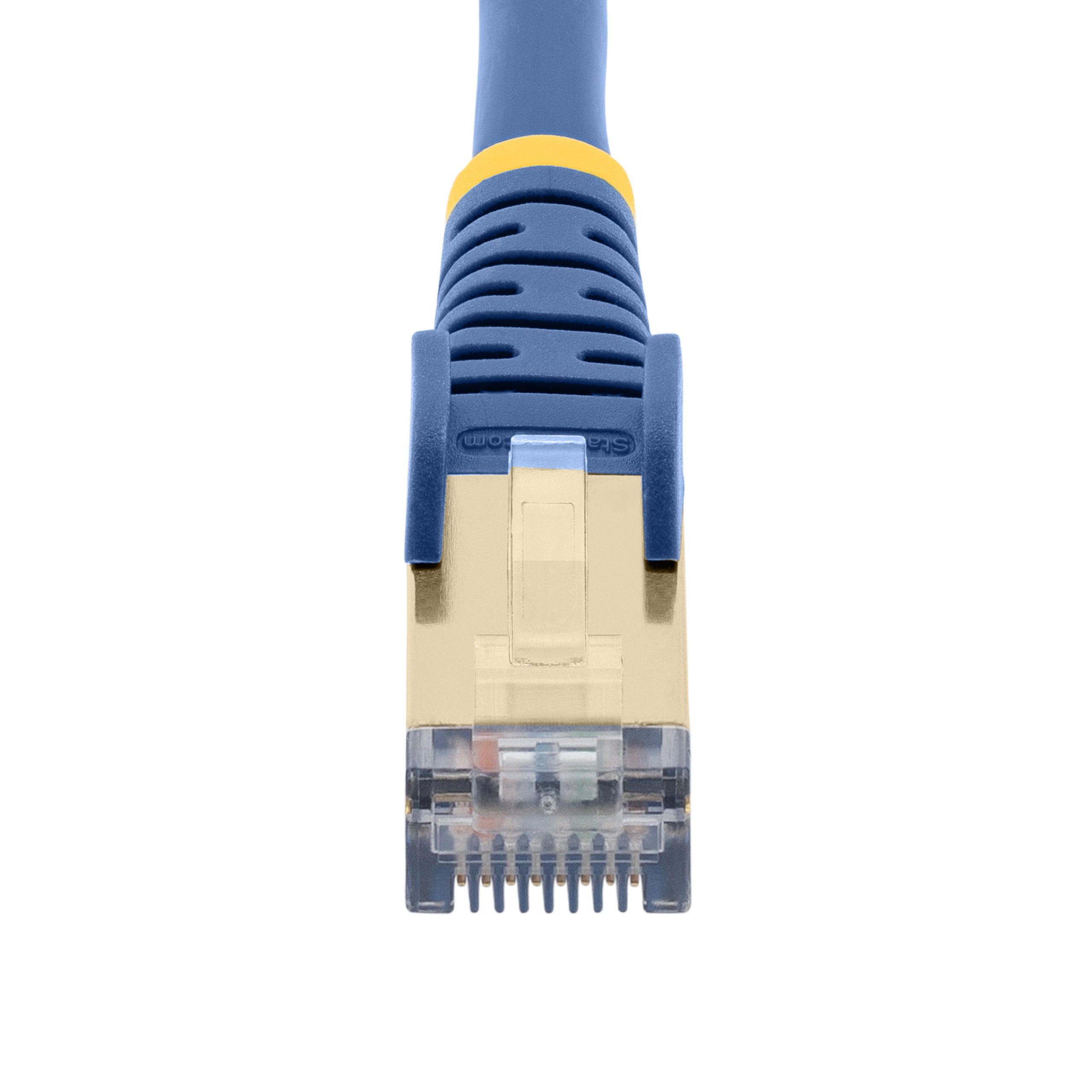 StarTech.com 7m CAT6a Ethernet Cable - 10 Gigabit Shielded Snagless RJ45 100W PoE Patch Cord - 10GbE STP Network Cable w/Strain Relief - Blue Fluke Tested/Wiring is UL Certified/TIA