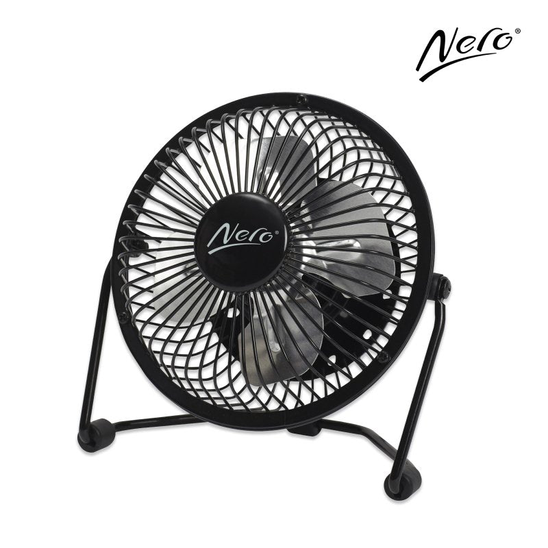 Fan Nero Desk 10CM Mini Black Usb (Each)