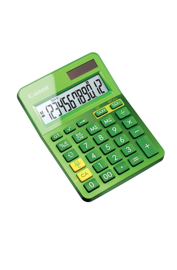 Canon LS-123k calculator Desktop Basic Green