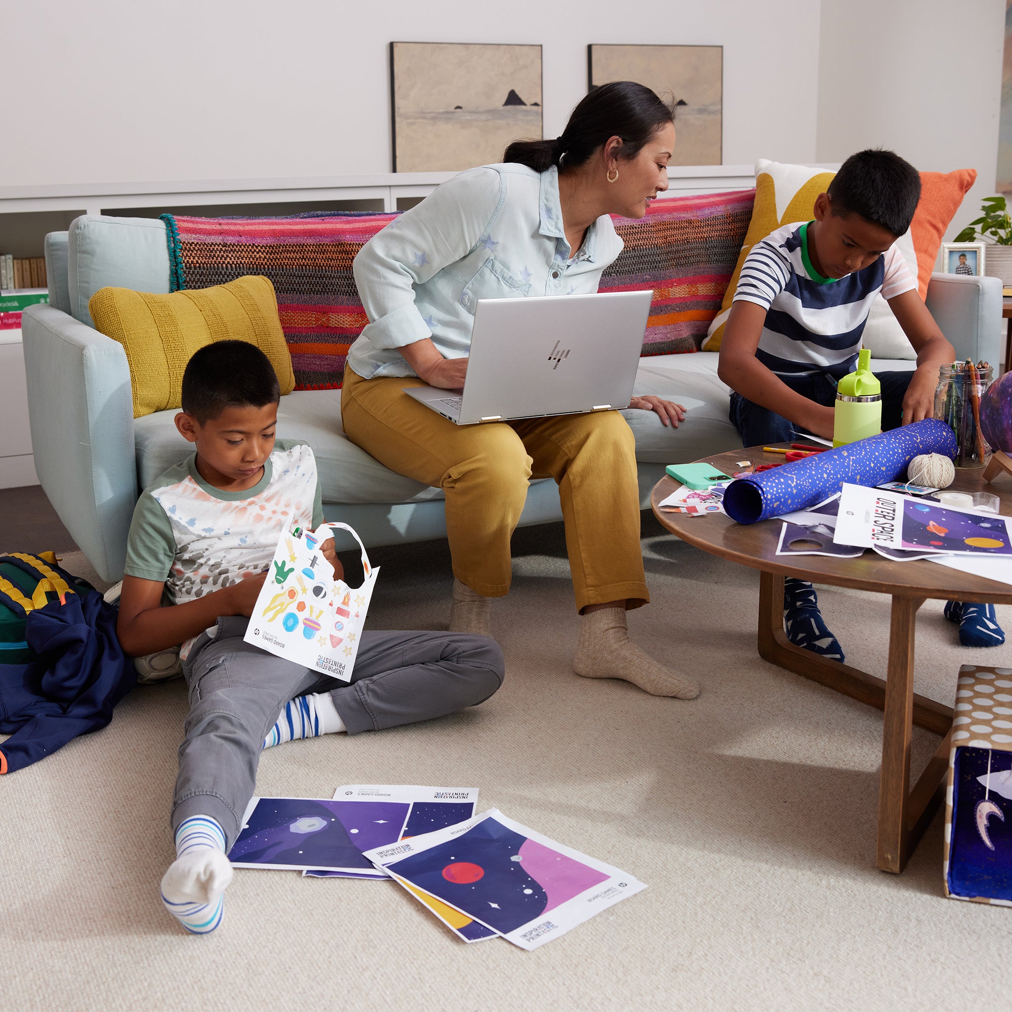 HP Smart Tank 5105 Wireless All-in-One Color Printer, Copier, Scanner