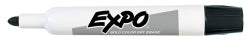 Marker Whiteboard Expo Low Odor Bullet Tip Black Bx12 (Each)