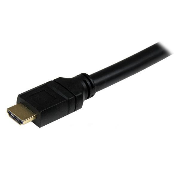 StarTech.com 50ft Plenum Rated HDMI Cable, 4K High Speed Long HDMI Cord w/ Ethernet, 4K30Hz UHD, 10.2 Gbps, HDCP 1.4, In Wall Plenum HDMI 1.4 Display Cable, HDMI to HDMI Computer to TV Cable