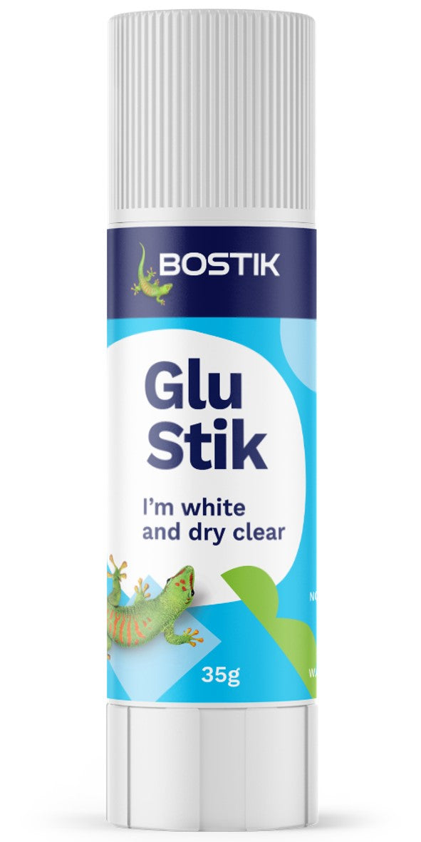 Bostik Glue 35gm Glu Stik Clear PK10 (Each)