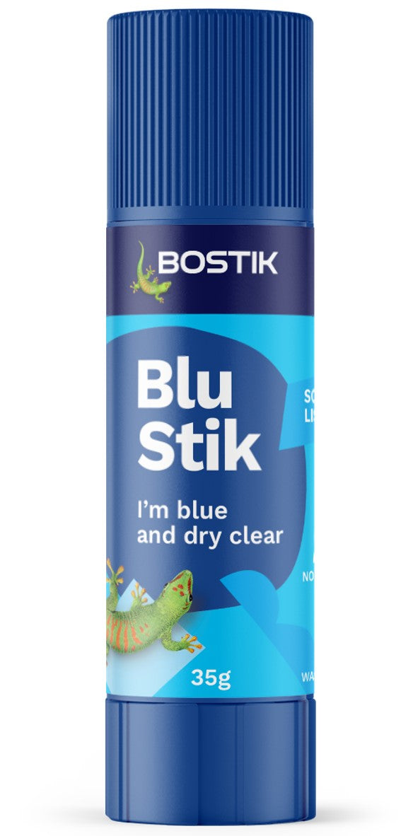 Bostik Glue 35gm Blu Stick PK10 (Each)